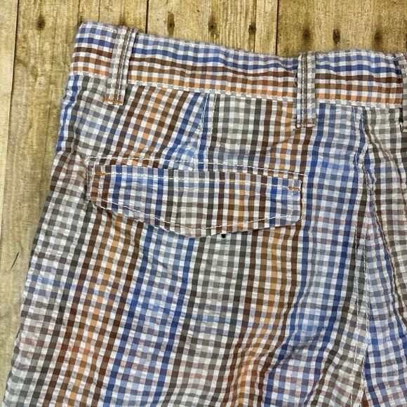 Tommy Bahama Bermuda Shorts Gingham Check Size 33 - Picture 3 of 7